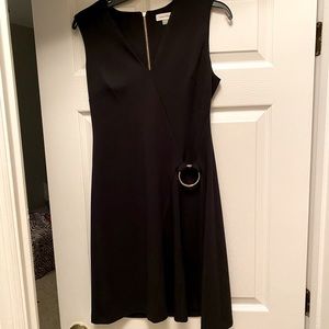 Calvin Klein sleeveless black dress size 4